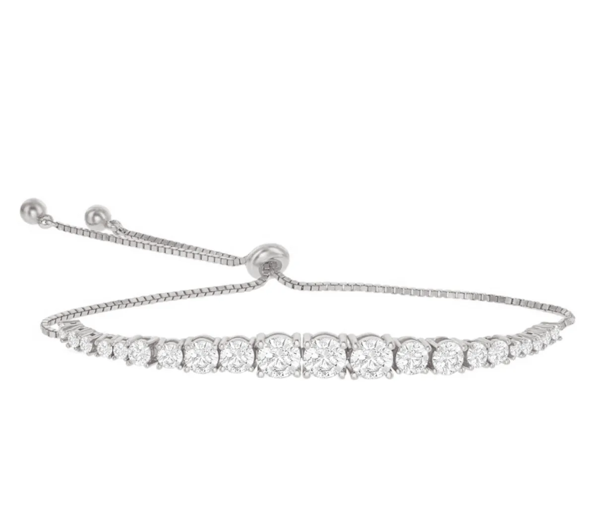 Graduated Bolo Bracelet