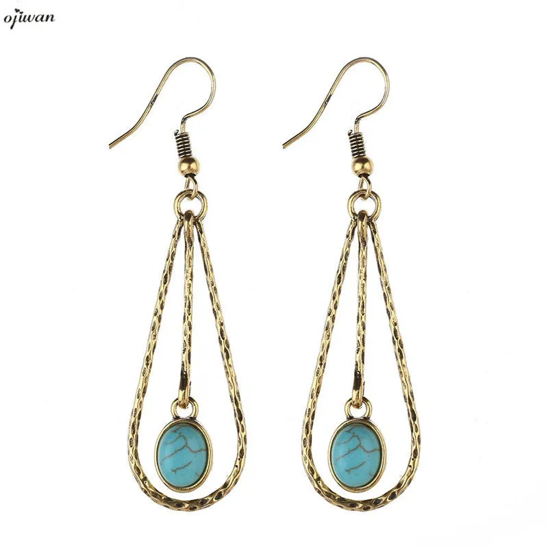 Gypsy Dangle Earrings Hippie Boho Chic aritos de mujer Native American Jewelry Navajo Bohemian Earrings Online Shopping India
