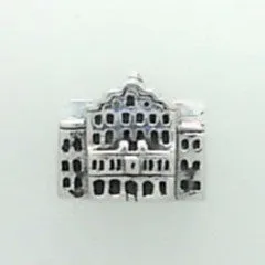 Hand Made Sterling Silver Mount De Chantal Wheeling Bead