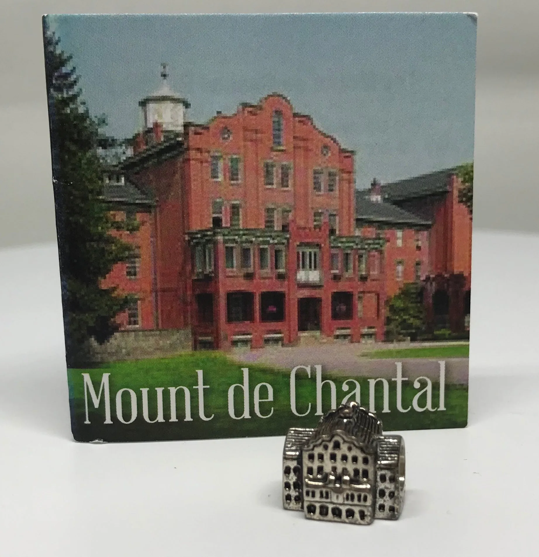 Hand Made Sterling Silver Mount De Chantal Wheeling Bead