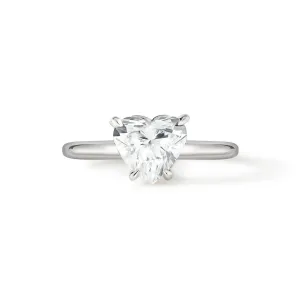 Heart Engagement Ring