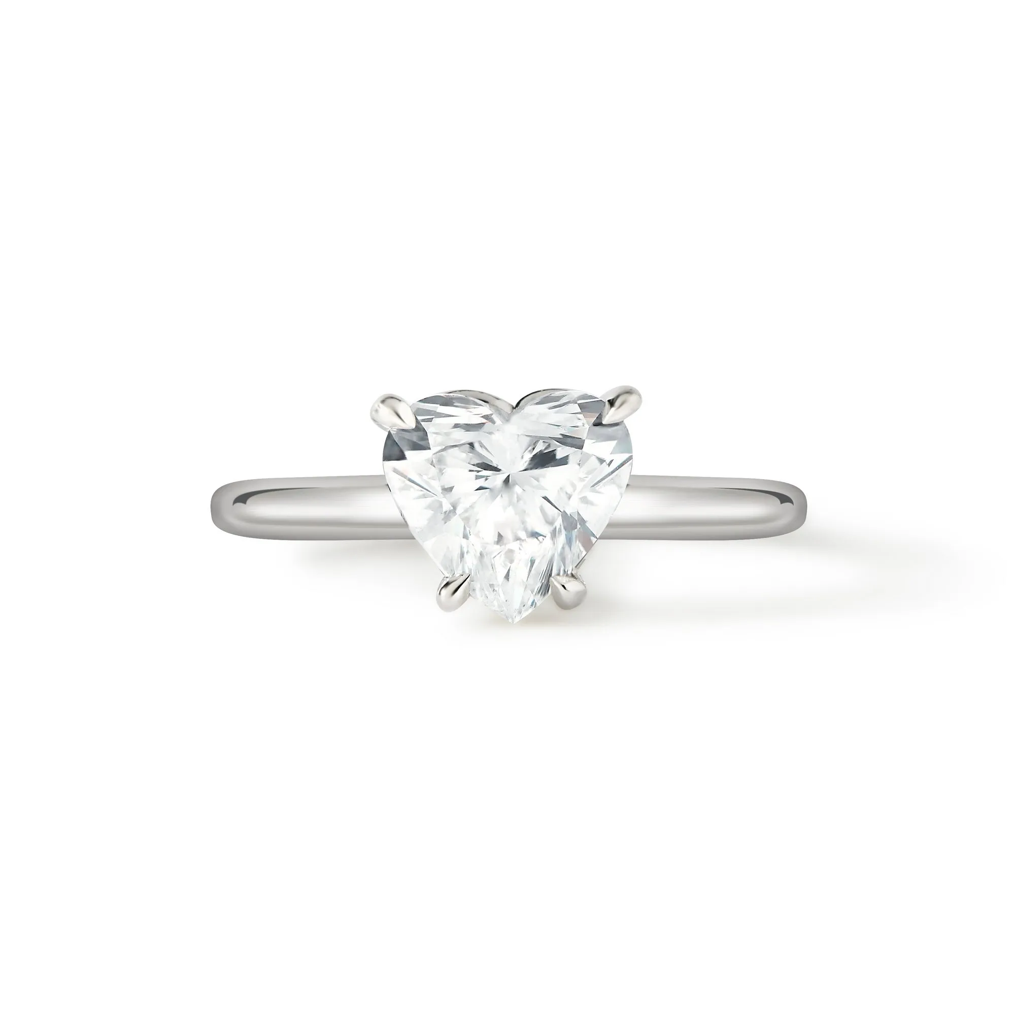 Heart Engagement Ring