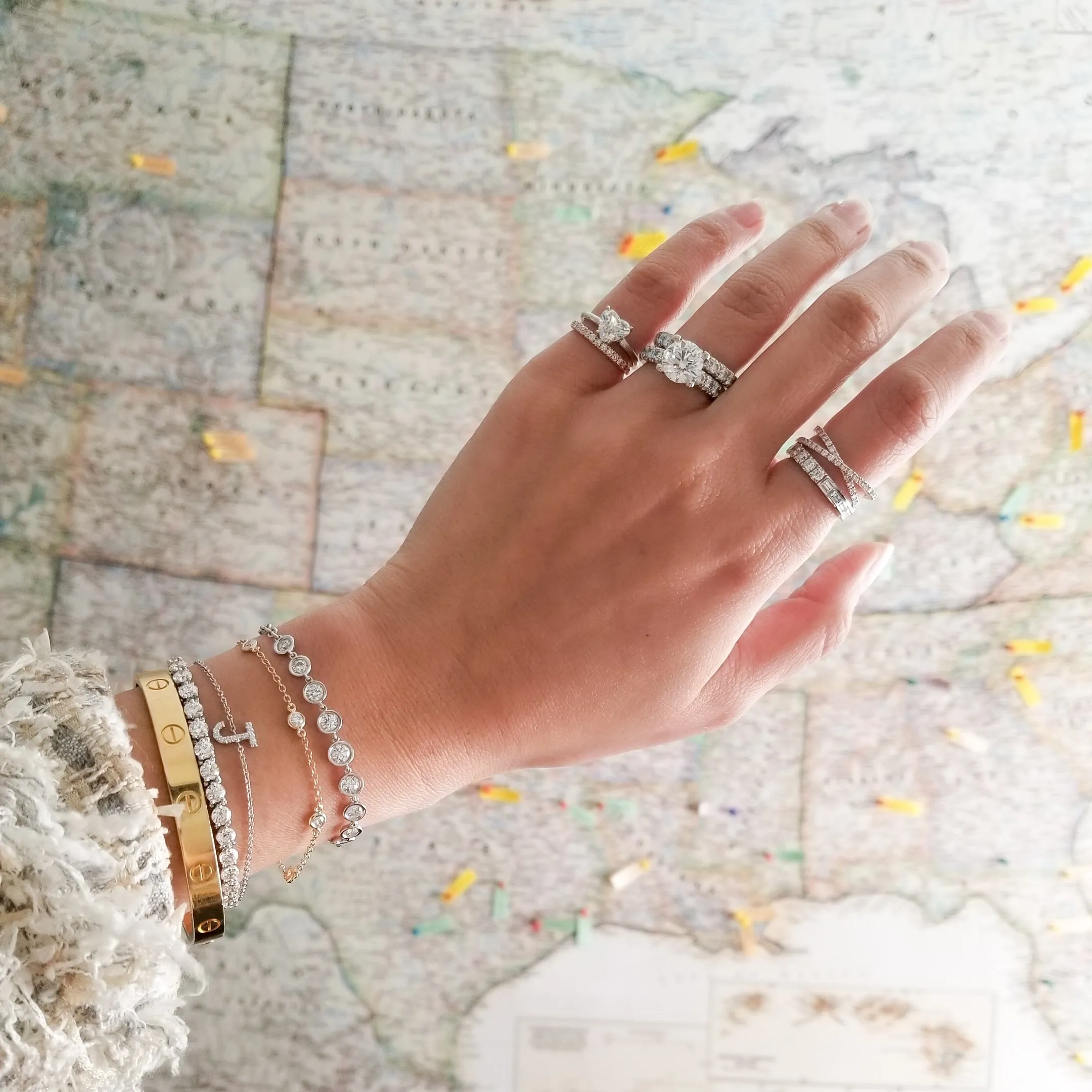 Heart Engagement Ring