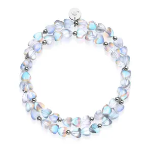 Heart to Heart | .925 Sterling Silver | Fairy Glass Wrap
