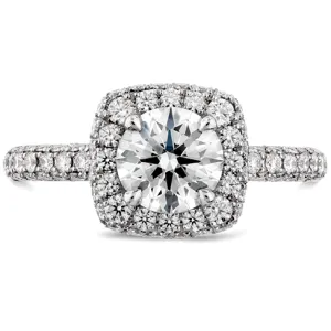 Hearts On Fire Euphoria Pave Diamond Engagement Ring