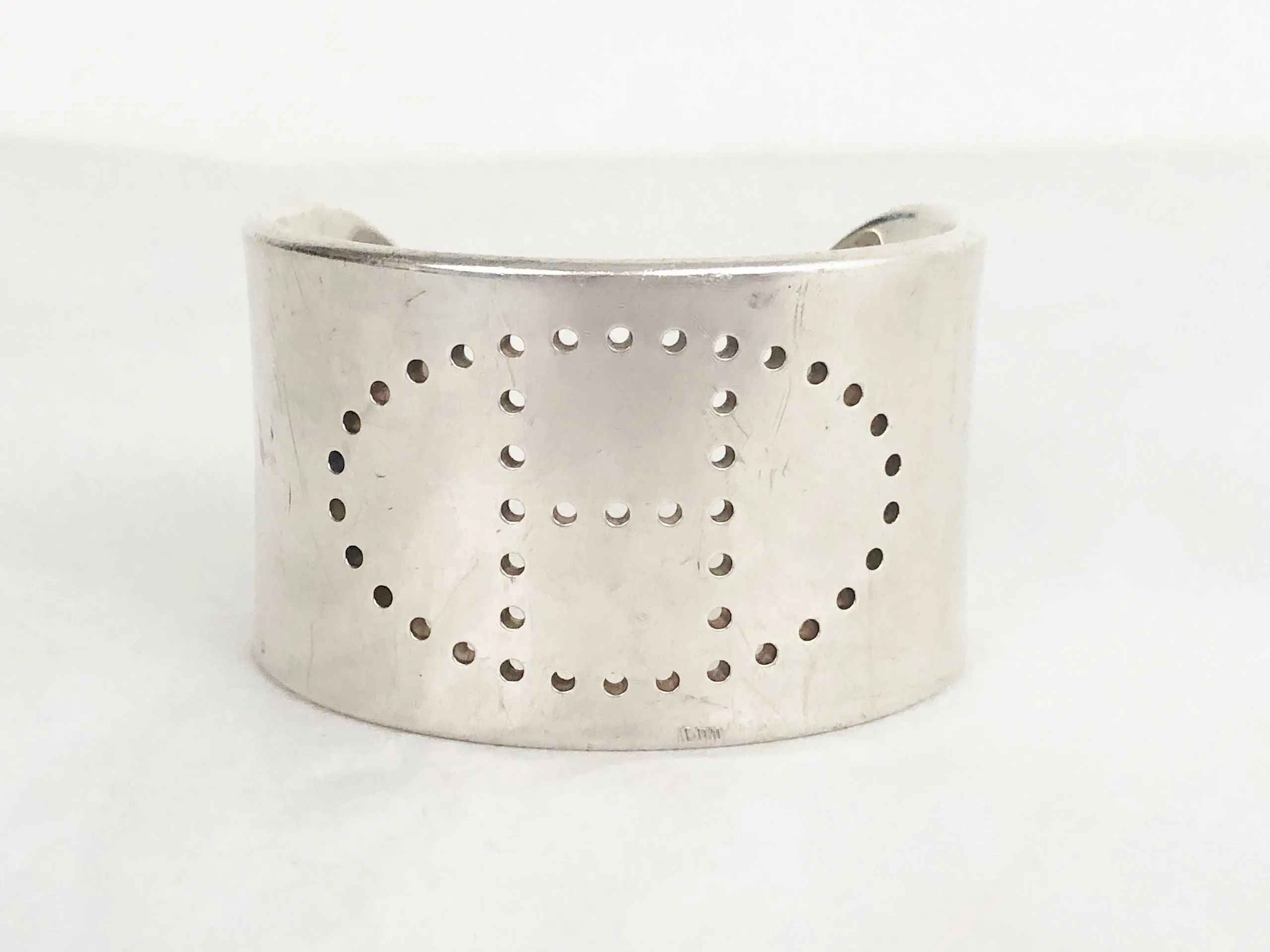 Hermès Eclipse Sterling Silver Cuff