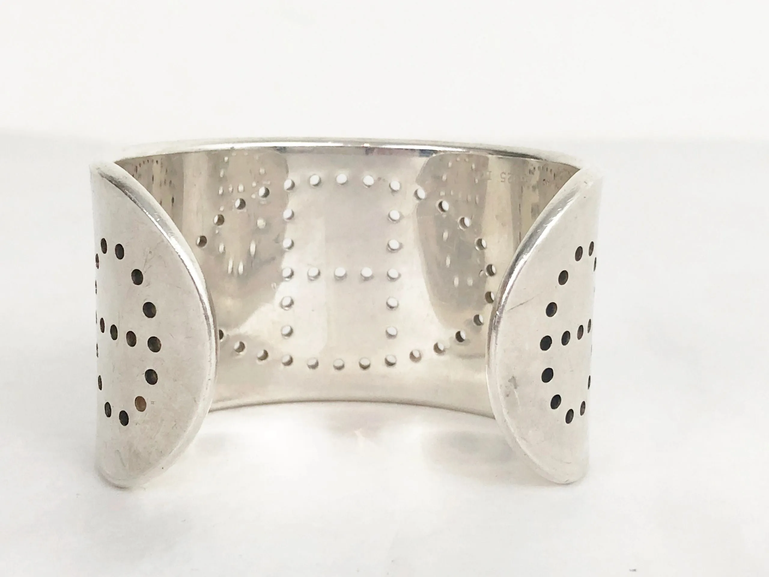 Hermès Eclipse Sterling Silver Cuff