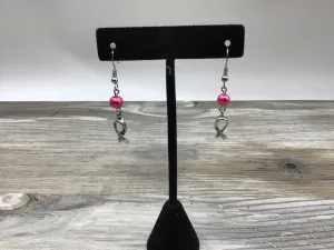 Hope Earrings (Breast Cancer Awareness)