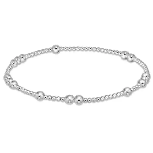 Hope Unwritten Sterling Bead Bracelet 5mm