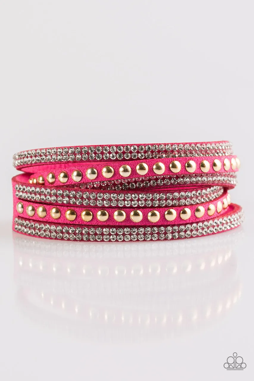 I BOLD You So! Pink Paparazzi Bracelet