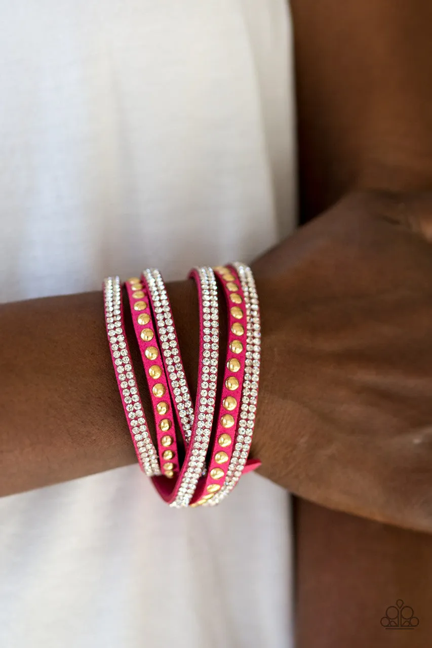 I BOLD You So! Pink Paparazzi Bracelet