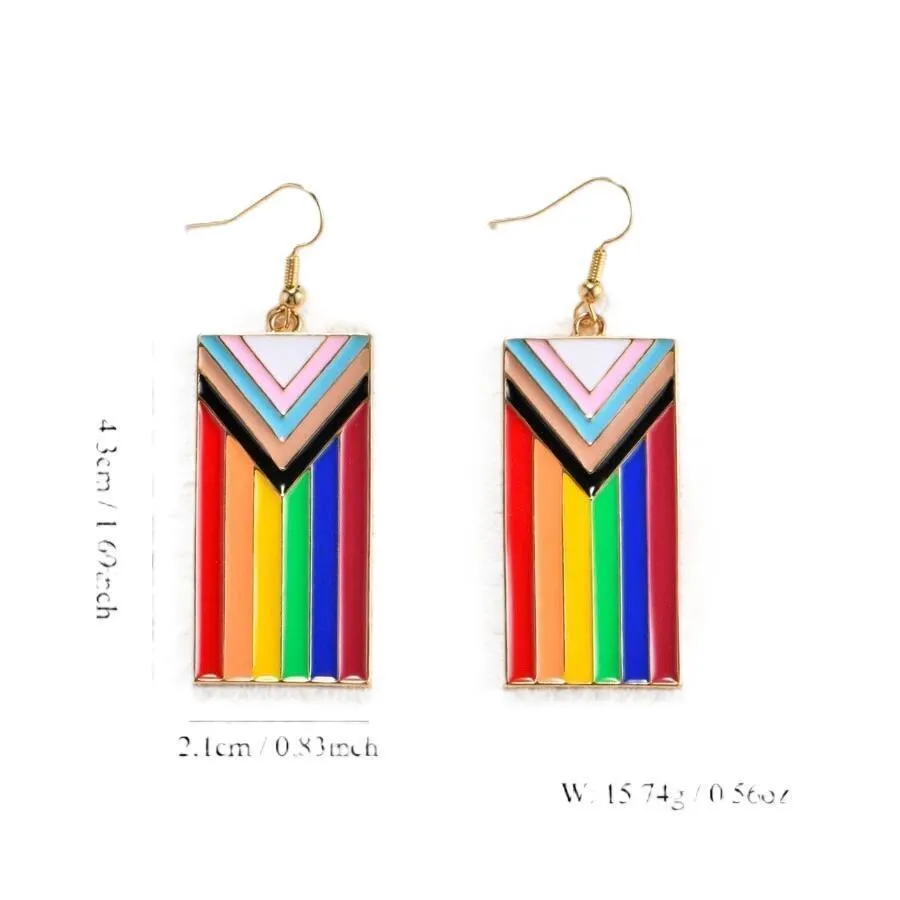 Inclusive Pride Flag Dangles