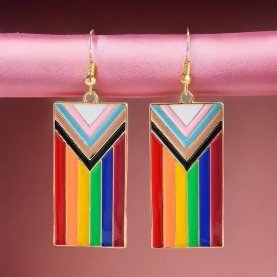 Inclusive Pride Flag Dangles