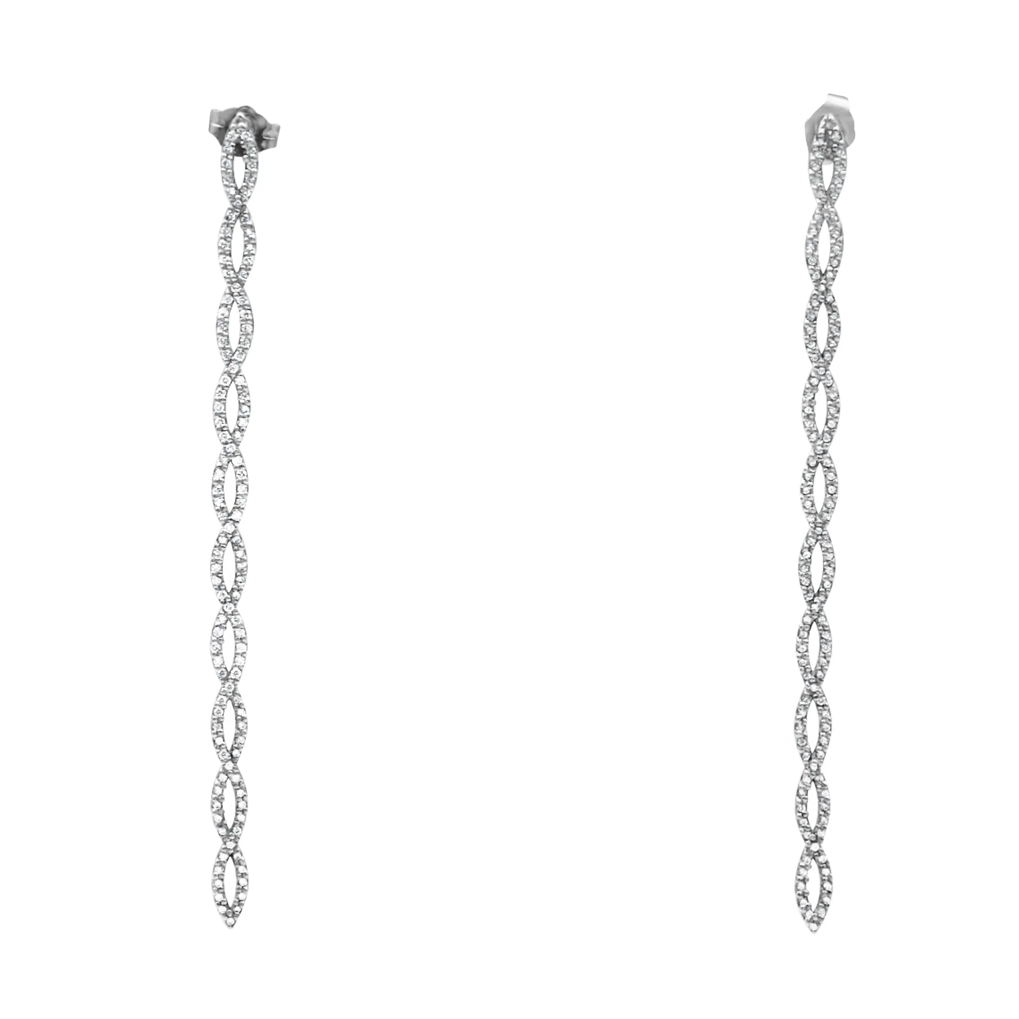 Infinity Drop Earrings