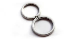 Initials matching Couple Ring