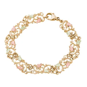Intricate Vines - Black Hills Gold Bracelet