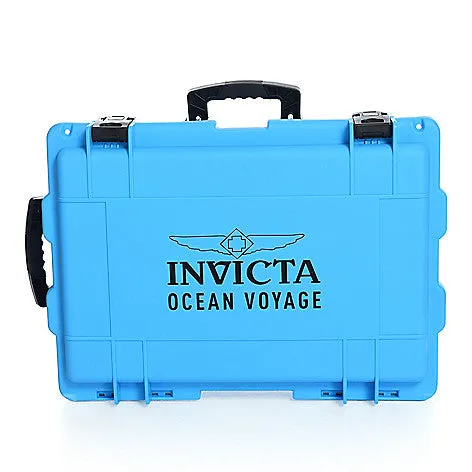 Invicta Collectors 50-Slot wheeled carrying case