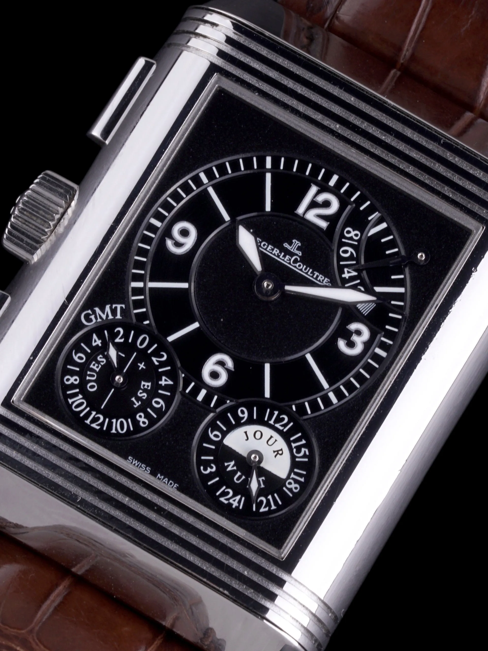 Jaeger-LeCoultre Reverso Grande GMT (Ref. 240.8.18) W/ Booklets