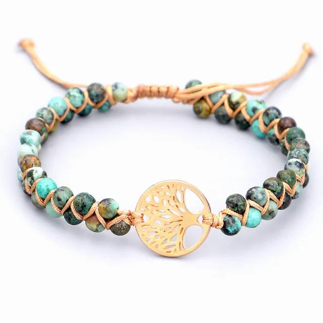 Jewellery - Natural Jasper Wrap Bracelet