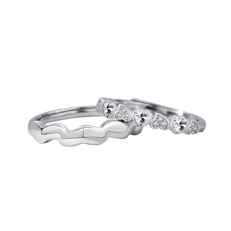 Joining Hearts Matching Rings