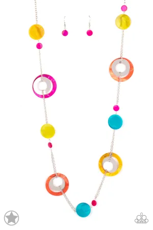 Kaleidoscopically Captivating - (Multi) Necklace