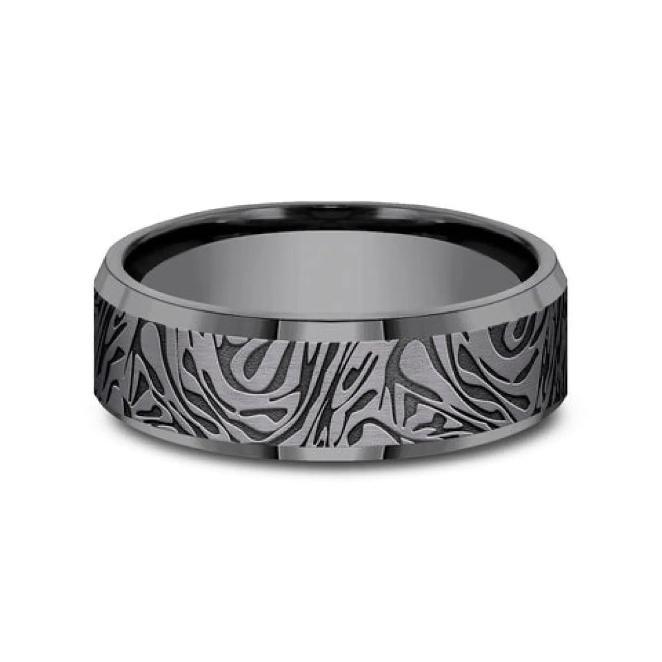 Katana Tantalum Comfort Fit 7.0 Wedding Band Ring