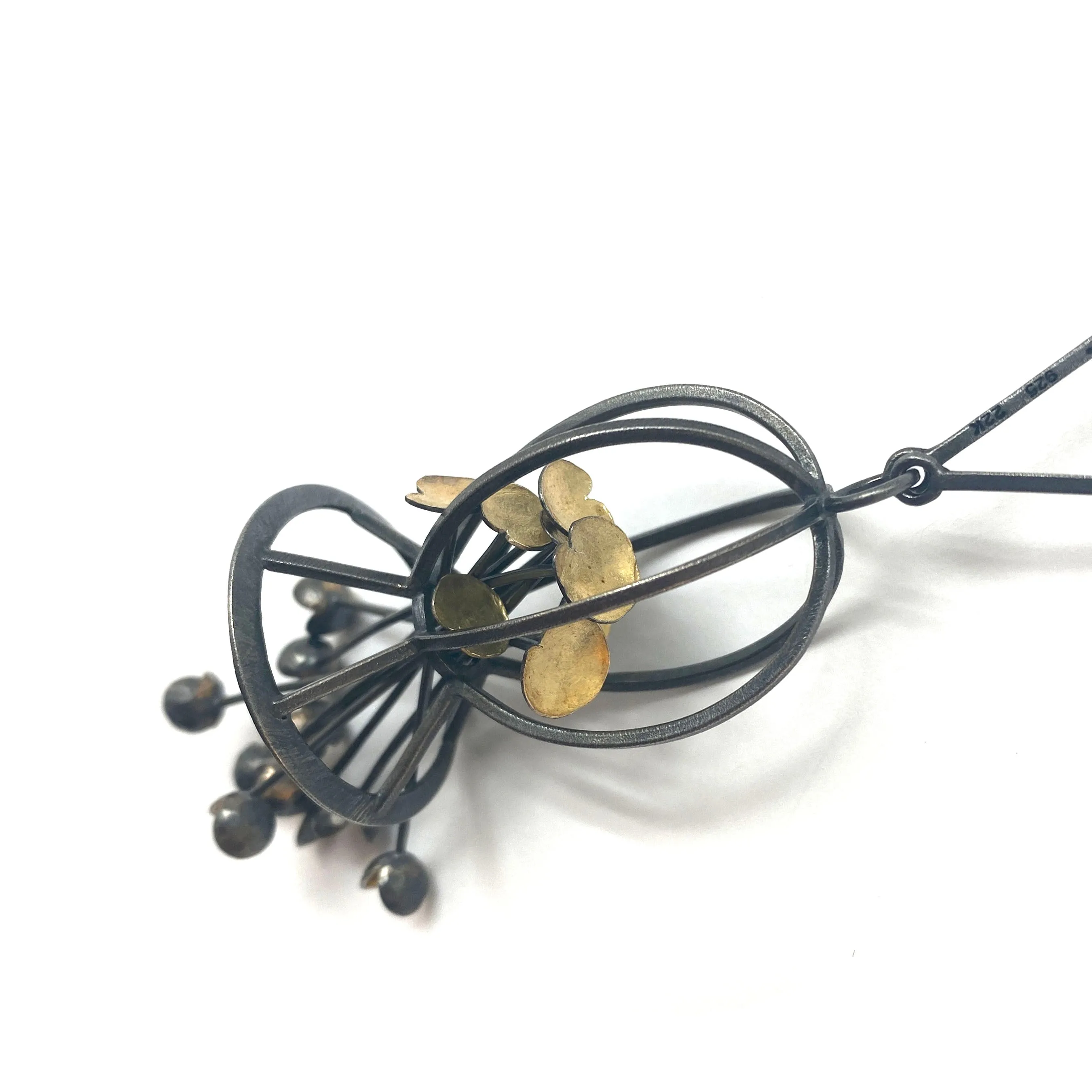 Kinetic Cage Necklace