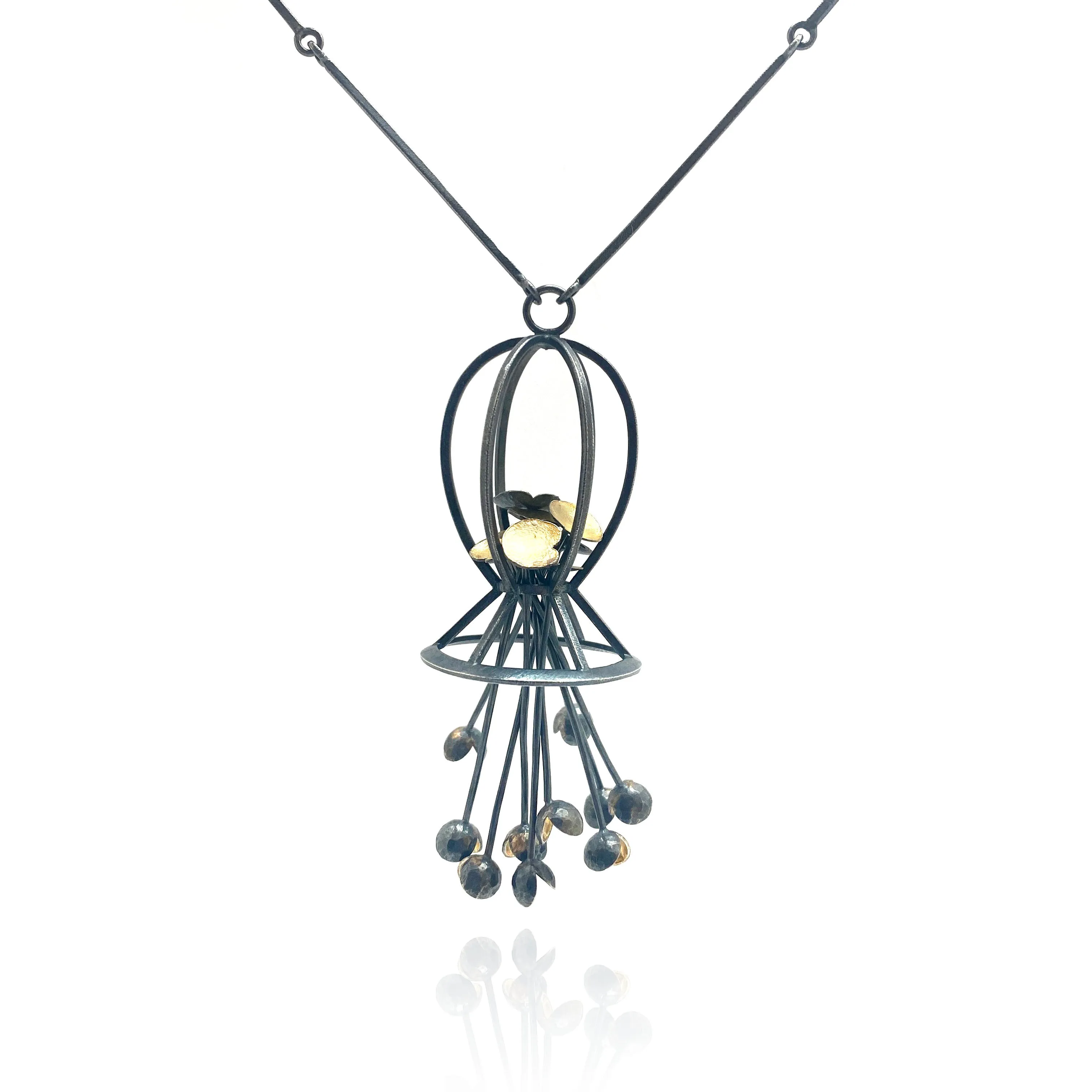 Kinetic Cage Necklace