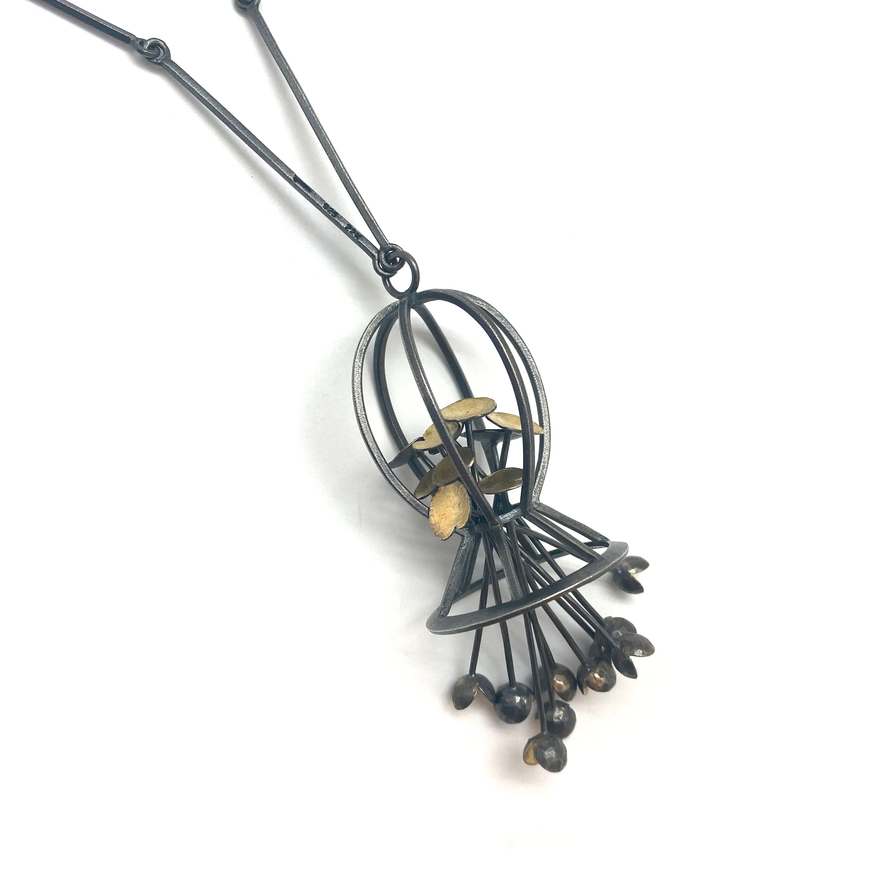 Kinetic Cage Necklace