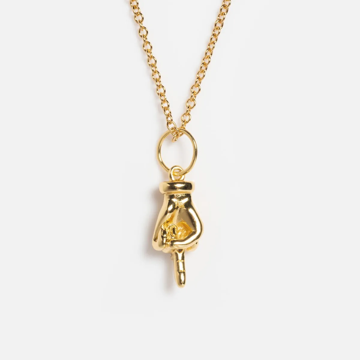 Kiss Off Necklace