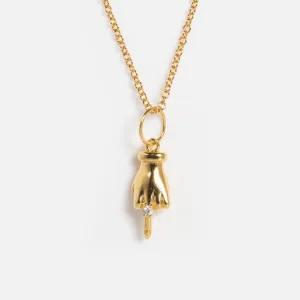 Kiss Off Necklace