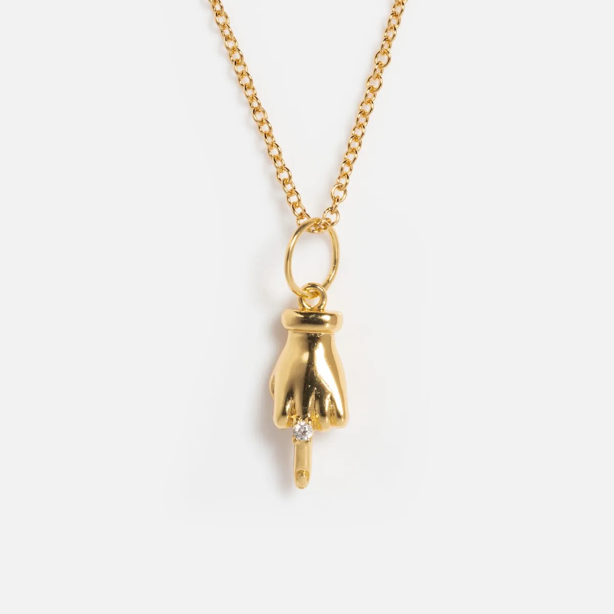 Kiss Off Necklace