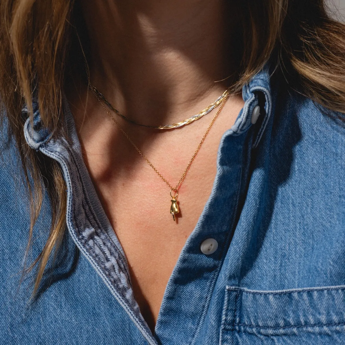 Kiss Off Necklace