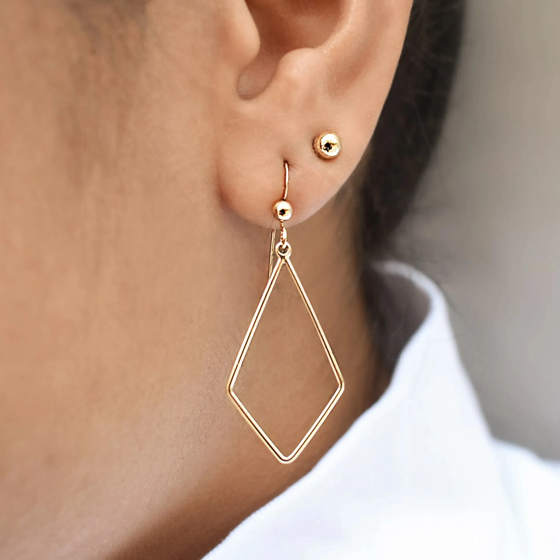 Kite Outline Earrings