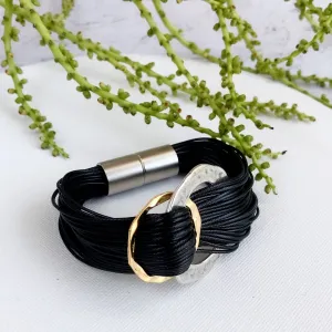 Kylie - Intertwined hoops bracelet