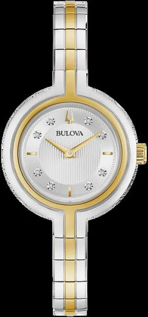 LADIES DIAMOND DMDIAL L T BR SW WATCH