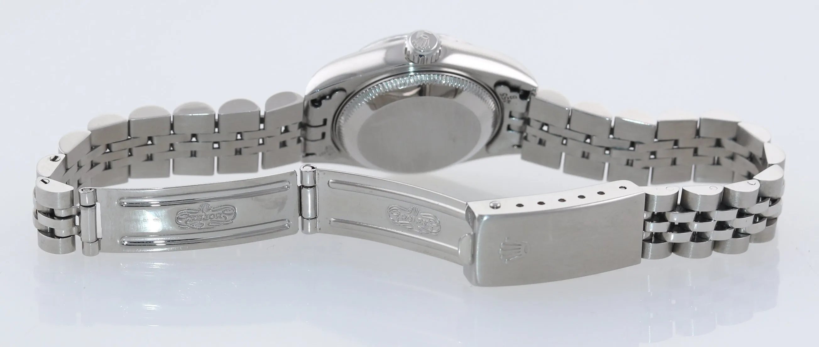 Ladies Rolex DateJust 79174 MOP Diamond Mother of Pearl Jubilee Fluted Watch Box