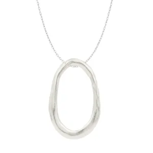 Lake Necklace | Silver