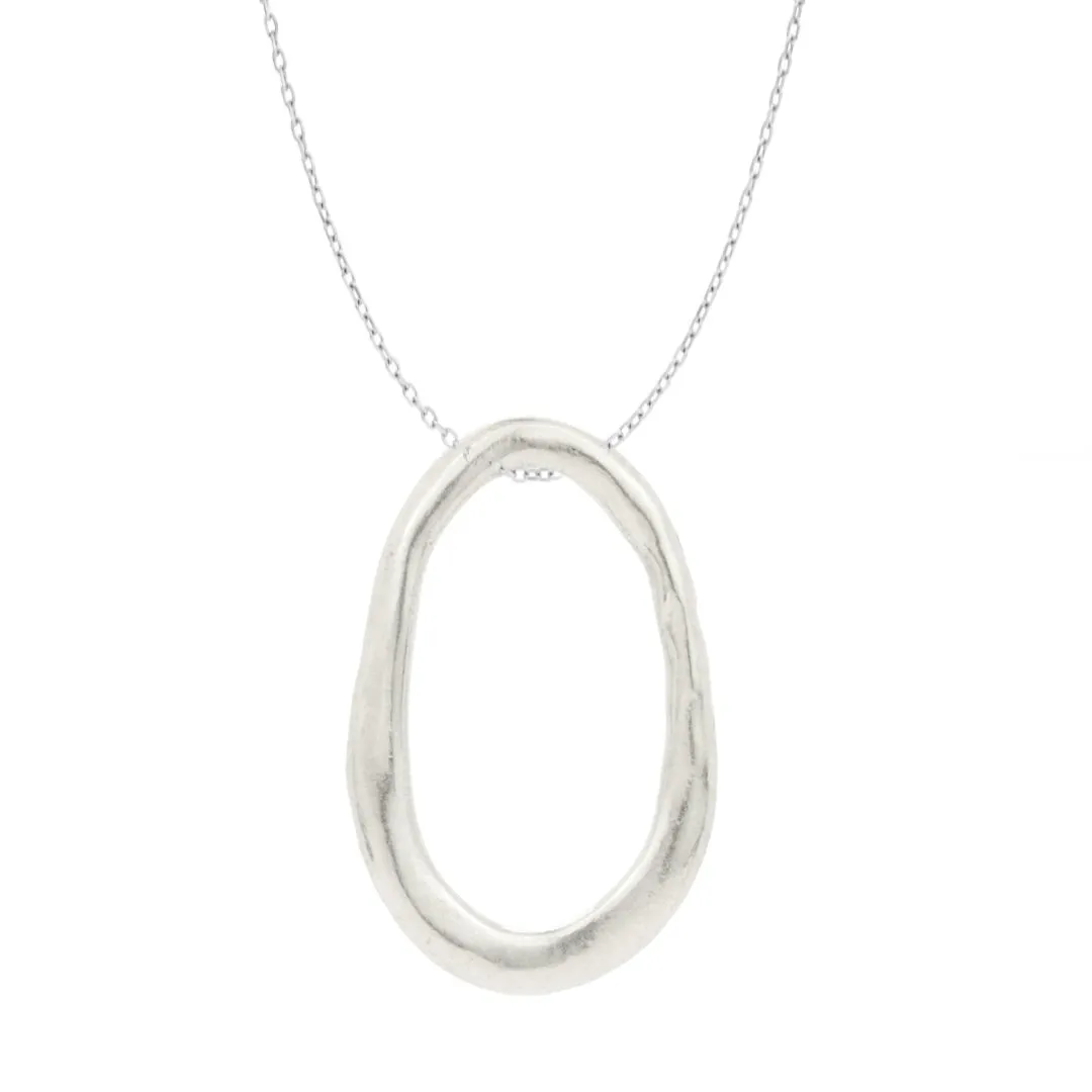 Lake Necklace | Silver