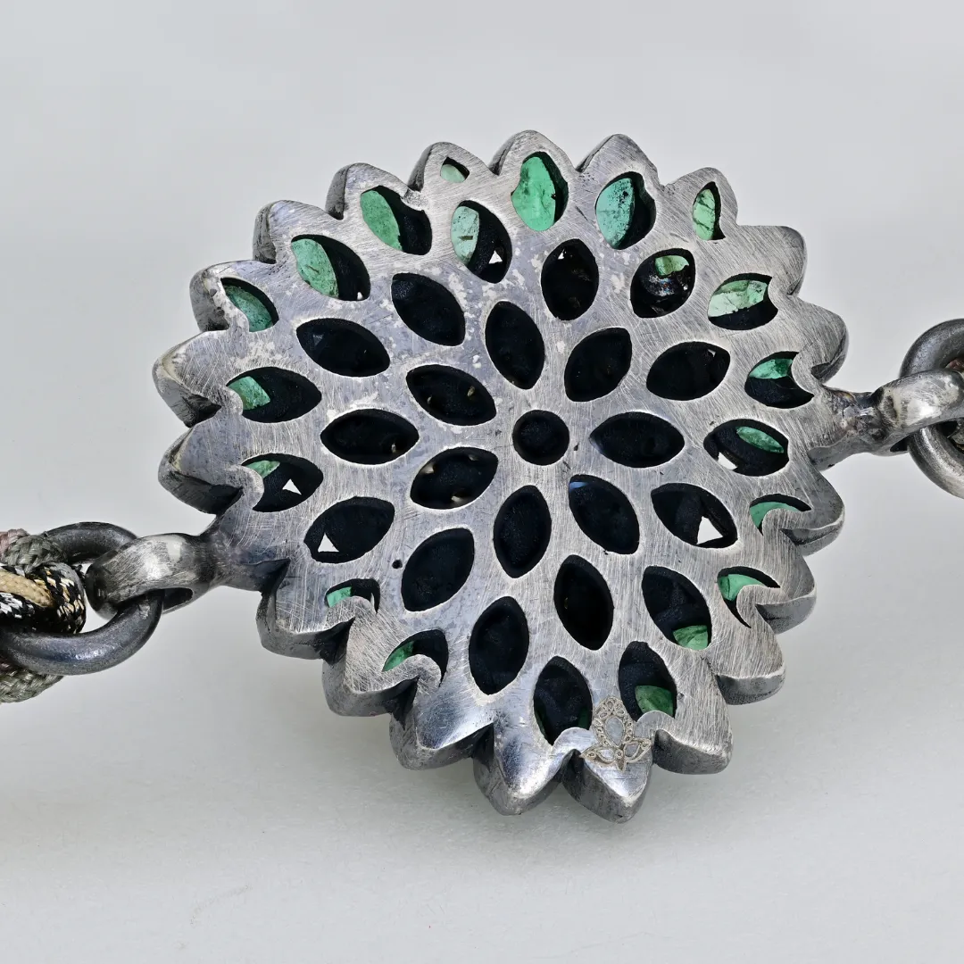 Lion Bracelet Emerald