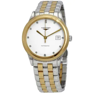 Longines Flagship Automatic Diamond White Dial Men's Watch L4.974.3.27.7