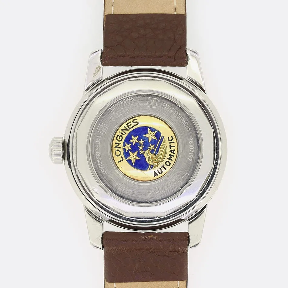Longines Stainless Steel Automatic Conquest Wristwatch