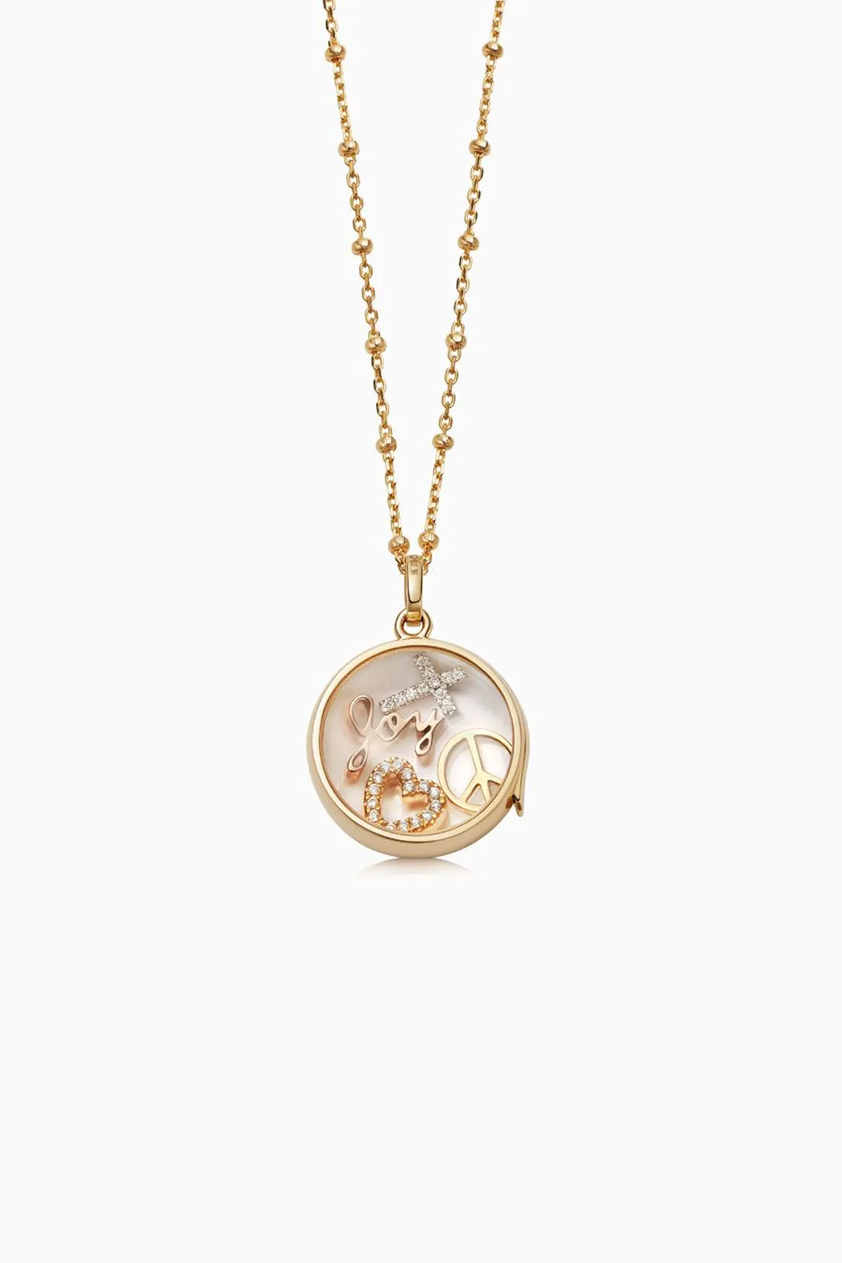 LOQUET LONDON | DIAMOND CROSS PENDANT