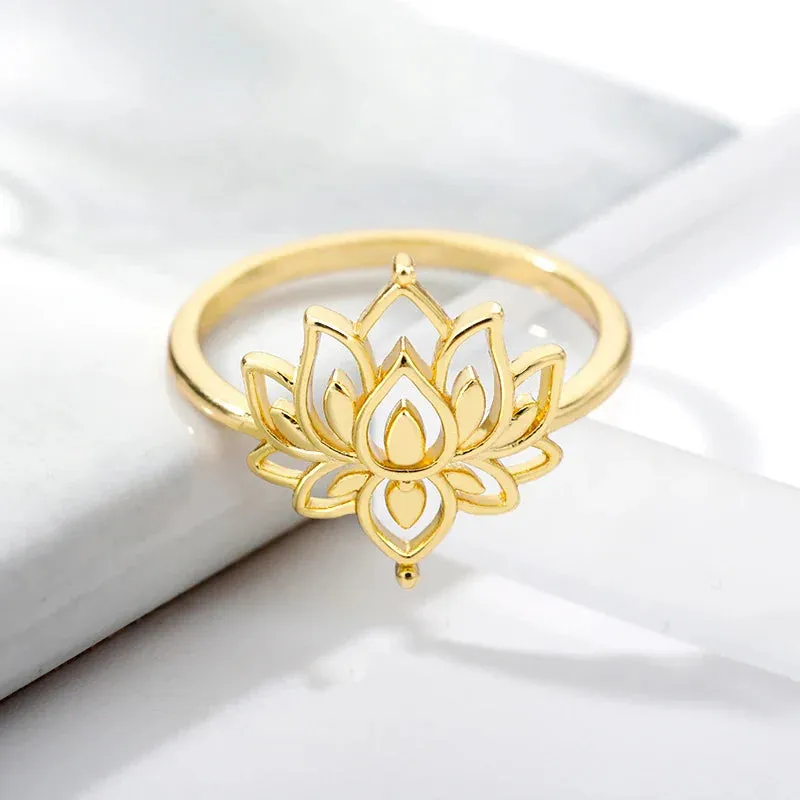 Lotus Flower Ring