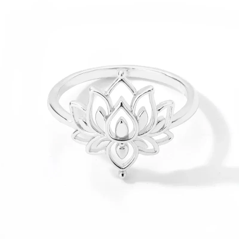 Lotus Flower Ring