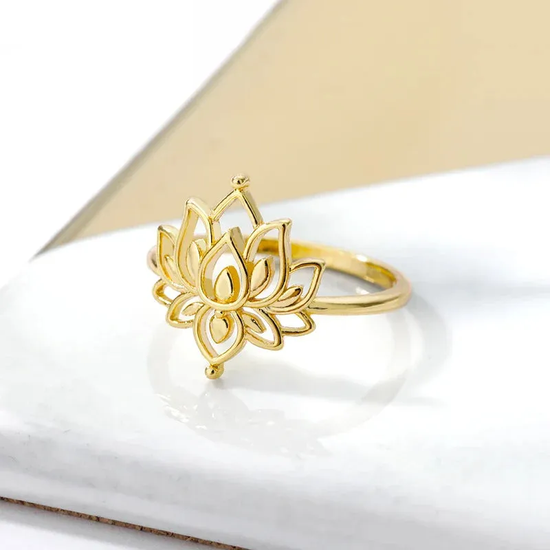 Lotus Flower Ring
