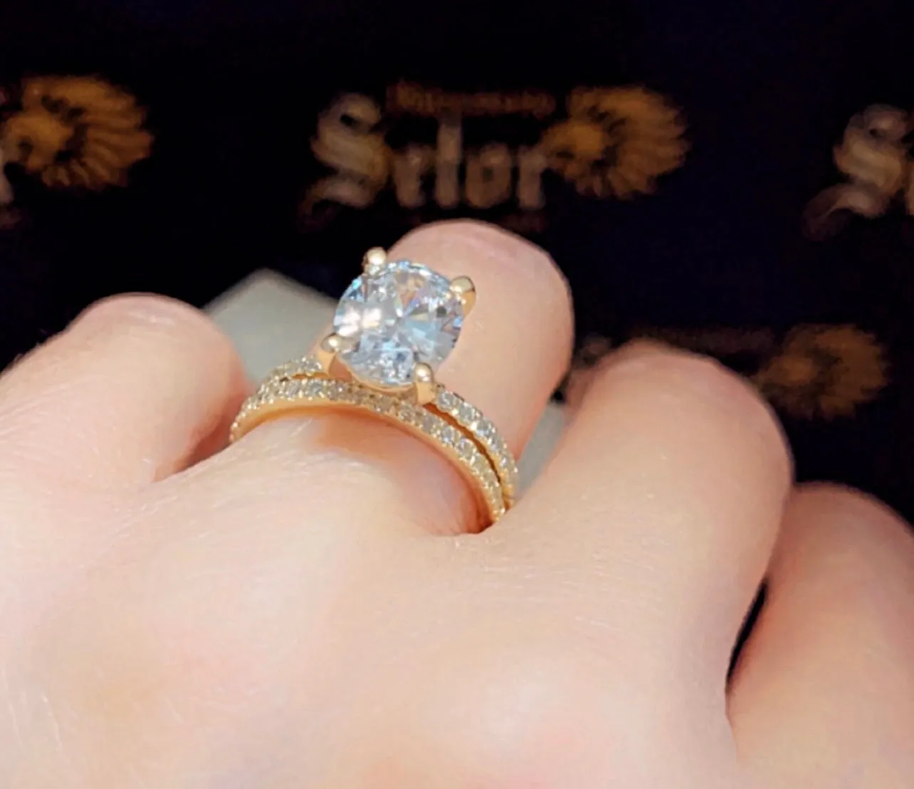 Lucy wedding rings