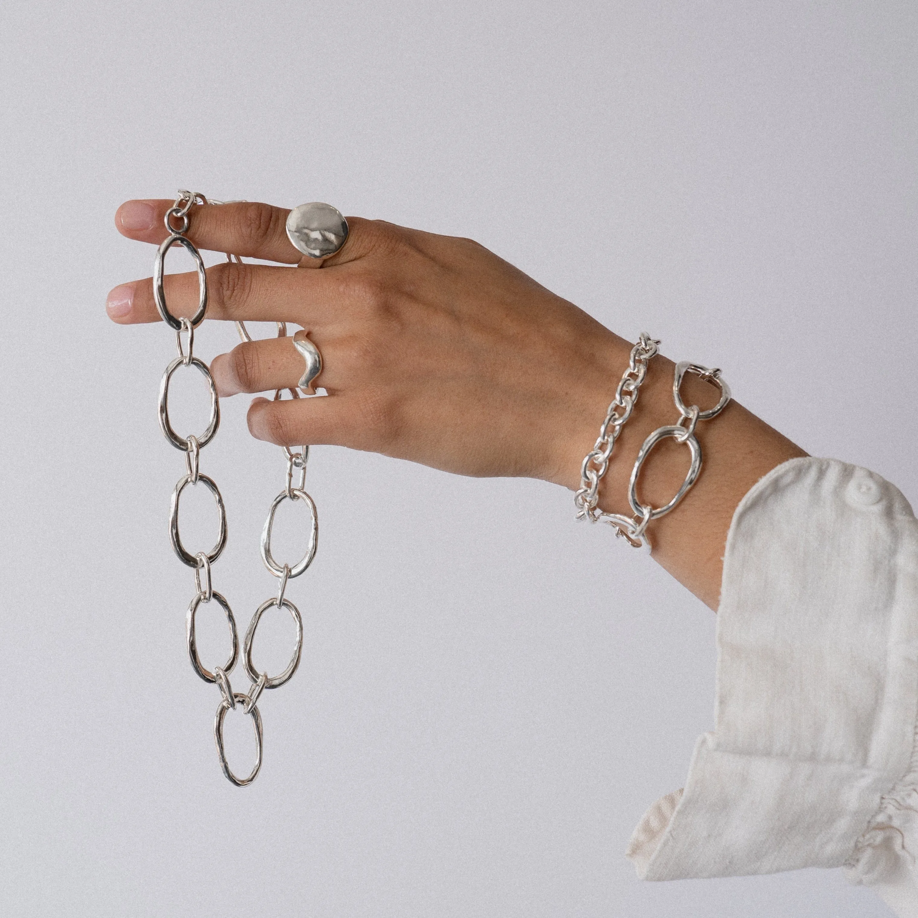 Lune Bracelet | Silver