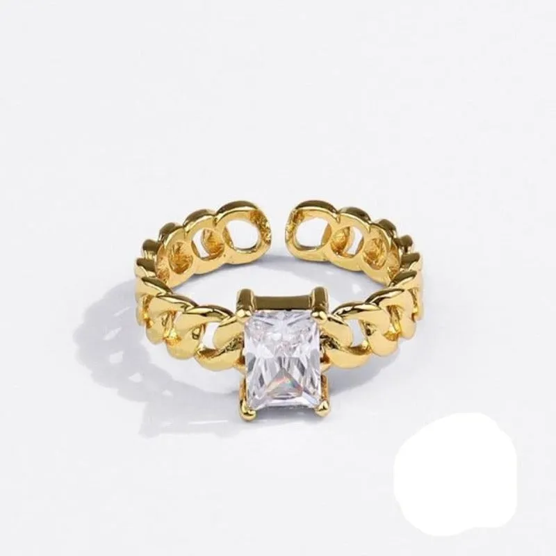 Luxirious White Sapphire Engagement Ring Yellow Gold For Women Jewelry