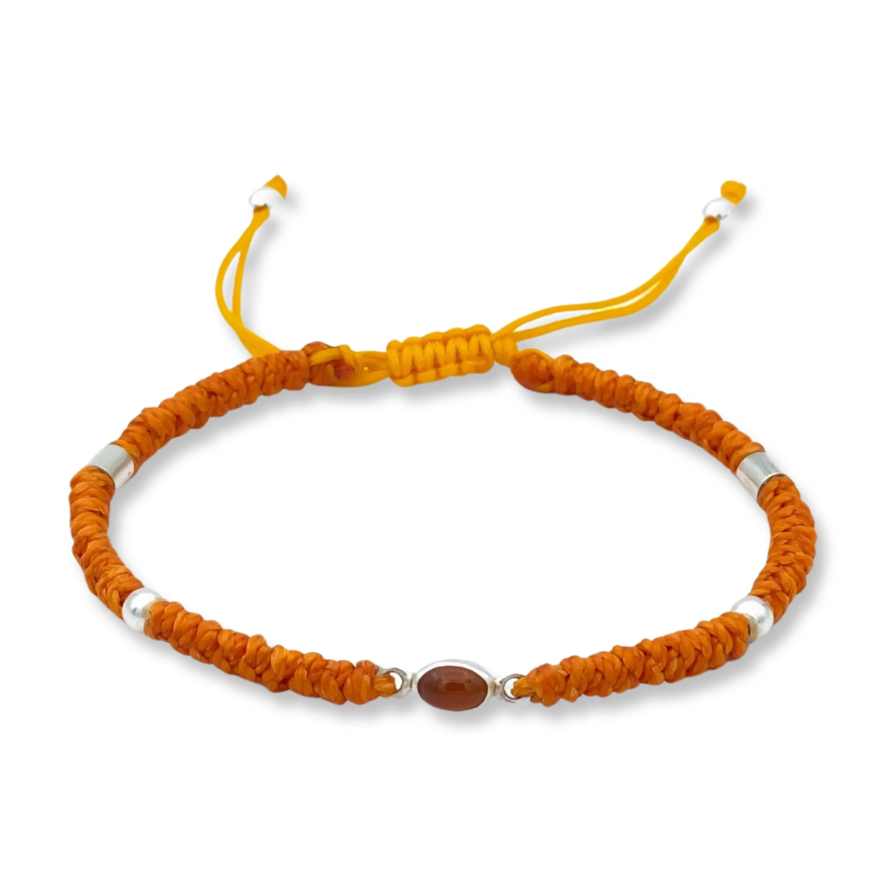 Macrame Gemstone Bracelet